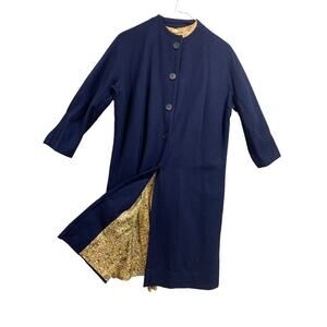 DeTrano Original by Georgette Women's Vintage 1960s Shift Dress and Overcoat Jac